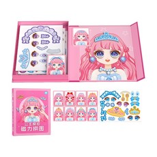 交通工具 磁力拼圖, 1套, 60片