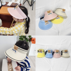 어린이 썬캡 어린이집 생일 답례품 유치원 선물 키즈 모자
