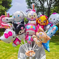 곰비임비 헬륨풍선 파티용 두돌생일상 초등학생생일파티, 1개, 얼라이언스 콤보 10개입
