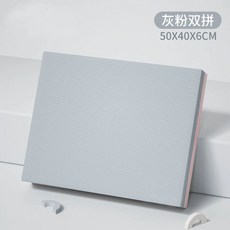 균형 사각 매트 50x40x6cm 필라테스 패드 요가 홈트 헬스장 두꺼운운동매트 밸런스 체, 1개, F. 회색 핑크 믹스 대형 50x40x6cm