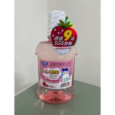 【滿100元出貨】Shallop 刷樂兒童含氟漱口水 500ml 草莓 青蘋果 葡萄, 1個, 刷樂【草莓】兒童漱口水