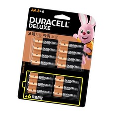 듀라셀 건전지 AA 14개입 누액방지 카메라용 장수명