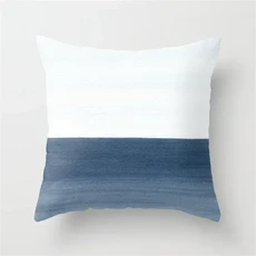 기하학 북유럽 스타일 트로픽 베개 커버 45x45cm 폴리에스터 쿠션 케이스 소파 침대 장식 베개 홈 데코, 45~45cm, 22