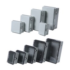 옥외용 방수 배전함 투명 커버 금속 잠금 구조 계기함 분전 박스, 1개