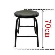 SUS 304 스테인레스 체어/의자 카페/병원/모던, 70CM 업그레이드 및 강화형