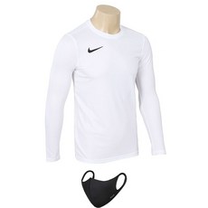 NIKE Dry Fit長袖圓領T恤+口罩