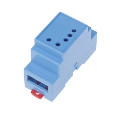 1PC DIN 레일 PLC 정션 박스 플라스틱 전자 상자 프로젝트 케이스 4 색 88x37x59mm 35 레일 장착 계측기 하, 07 A1, 07 A1