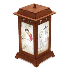전통사각등 LED 목재 입체퍼즐 영공방 DWE22CAA, 1개