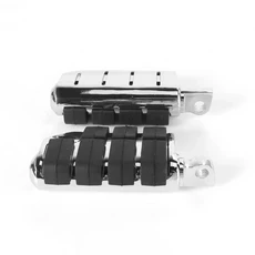 오토바이 범용 남성용 발 페그 발받침 페달 앞뒤 고무 레스트 할리 다리미 XL 883 1200 다이나, 04 8