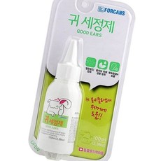 케어 강아지 귀청소제 애완동물 귀 관리 용액 간편한 세정제 100ml, 본상품