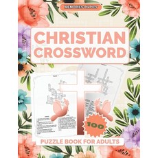 (영문도서) Christian Crossword Puzzle Book for Adults: 100 Crossword Puzzles With Solutions Paperback, Independently Published, English, 9798864244555