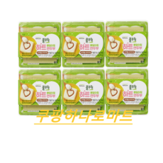 (풀무원) 매일아침 하트연두부(두부110g+소스8g)6개 아이스박스 아이스팩, 110g, 6개