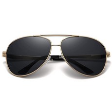 RCXKOOM 빅 XL 와이드 프레임 엑스트라 라지 편광 에비에이터 선글라스 헤드 남성용 오버사이즈 밀리터리 파일럿 안경 골드 블랙 렌즈 135279
