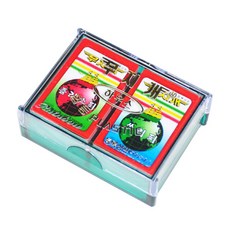 [협동사] 국산 고급형 무지개화투, 1통, 1개