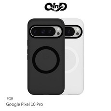 QinD Google Pixel 10 手機殼，纖薄防刮，簡約時尚，無線充電兼容