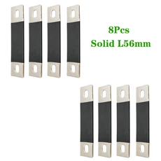 유연한 버스 바 Lifepo4 배터리 터미널 솔리드 절연 너트 PVC 커버 부츠 보호 구리 연결 150Ah 320Ah, 08 8Pcs Solid L56mm