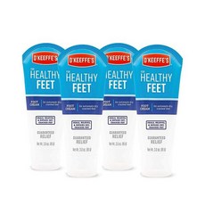 OKeeffes Healthy Feet 풋 크림 88 ml 튜브. K0280004-4, 1개, 85g