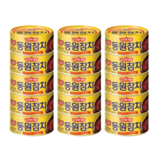 동원 참치 김치찌개용, 250g, 15개