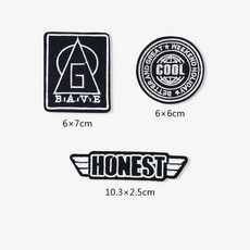 패딩 구멍 패치 스키복 리폼 수선테이프 옷수선, 1개, 3개 세트 5