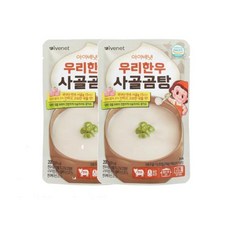 아이배냇 우리한우 사골곰탕 200g 2개, 3세트