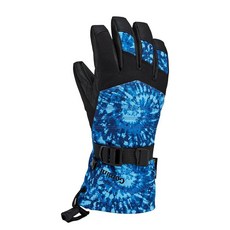 Gordini 유니 아동용 충전기 장갑 블루 타이 염료 XS