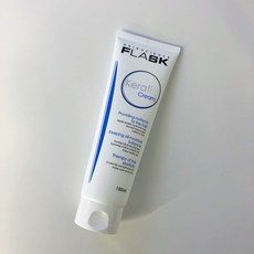 플라스크 케라틴 크림 블루타입/헹구지않는 트리트먼트, 1개, 180ml