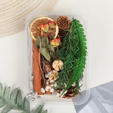 天然植物乾燥花材料包，DIY手工裝飾乾果松果組合, 羊齒款花材包