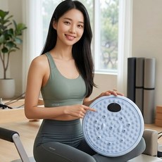 아큐트위스트 지압스터 발 회전지압판 발바닥 스텝퍼 지압매트 발판, 블루, 1개