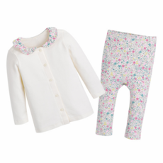 [국내매장 정품] CURLYSUE [컬리수] 쁘띠넥프릴 내의세트 628023