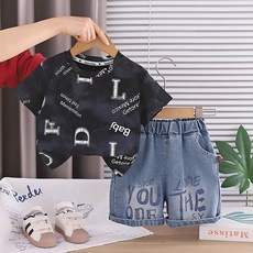 男童夏季短袖兩件套裝