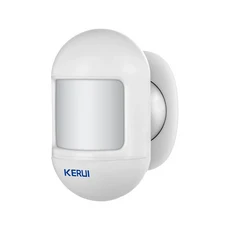 KERUI P831 무선 미니 PIR 모션 센서 알람 감지기 W204 홈 보안 시스템용 마그네틱 스위블 베이스 포함, 01 1pc