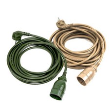 원스탑 컬러 1구 연장선 고용량 밀리터리 캠핑 멀티탭 리드선 5M / 10M 16A, 1개, 1구 카키