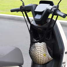 다용도 순면 메쉬 망사 롱핸들 쇼핑 에코백 장바구니