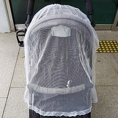 유모차방충막 유모차가림막 레이스 바람막이덮개 유모차덮개 유모차보관커버