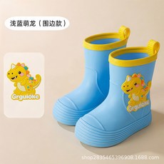 兒童雨靴 束口防水軟底防滑卡通雨鞋