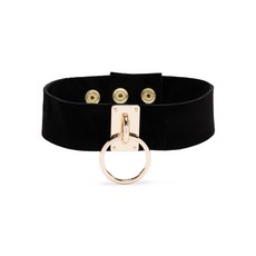 마노키 제이콥 스웨이드 초커 네크리스