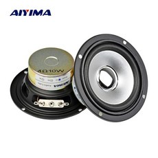 AIYIMA 2Pcs 3 인치 전체 주파수 블루투스 스피커 4 옴 10W 컴퓨터 오디오 DIY HIFI 스테레오 홈 시어터, 2) 8 Ohm 10W Speaker, 01 4 Ohm 10W Speaker