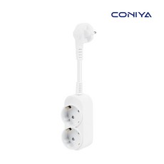 코니야 i탭 2구 3구 확장형 짧은 멀티탭 아이탭 10CM T자