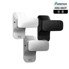 [2개이상 구매시 할인] 게이트맨 방문손잡이 푸시풀손잡이 GD-2701P 설치자재 풀구성 고객직접설치, 1개, 화이트