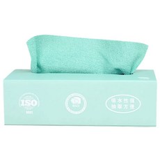 抽取式纖維抹布(20片/盒)波光藍5盒, 5個, 20個裝