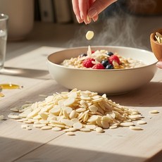 健康本味 烘焙原味杏仁片200g 綜合堅果, 1個, 烘焙原味杏仁片200克