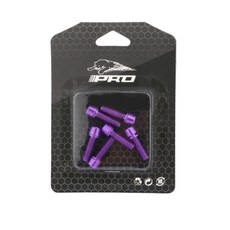 알태쉬 자전거 스템 볼트 M5 M6 경량 컬러 나사, 1세트, 퍼플M5