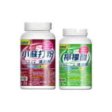 【AH倉庫直出 同倉可併單 周二或周四出貨】室飄香 小蘇打粉450g 檸檬酸300g 組合, 1個, 450.3L