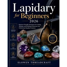 (영문도서)Lapidary for Beginners 2026: Beginner-Friendly Techniques for Cutting Shaping ... Paperback, Independently Published, English, 9798198771291 Independently Published, English, 9798198771291