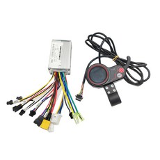 픽시 로드 24V 36V 48V 250W 350W 10A 15A MAX20A 브러시리스 컨트롤러 TF-100 LCD 디스플레이 맞는 전기 자전거 전자 자전거 전자 스쿠터 플매트 카, 01 TF100 controller kit, 1개