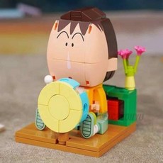5세블럭 조립장난감 블록만들기 5살남아장난감 맹구 블록, 1개, 기본