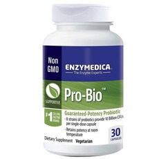 ENZYMEDICA 益生菌素食膠囊, 30顆, 1罐