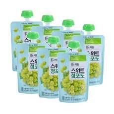 풀무원 풀스키친 스위트 청포도, 100ml, 7개