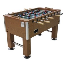 테이블 사커 보드 게임 실내 놀이 가족 스포츠 술집 접이식 이동식 세트, 나뭇결 프렌치 테이블