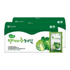 양배추 케일 양배추즙 케일즙 2박스 90ml 60포, 120개